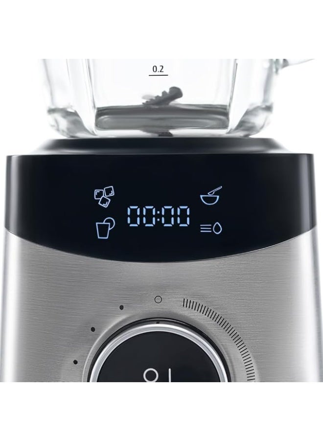 Tank Smart Blender , 1.8L Glass Jug, with Digital Display Pannel, 4 Preset Programms, 1500 Watts, YB-S09 - Image 3